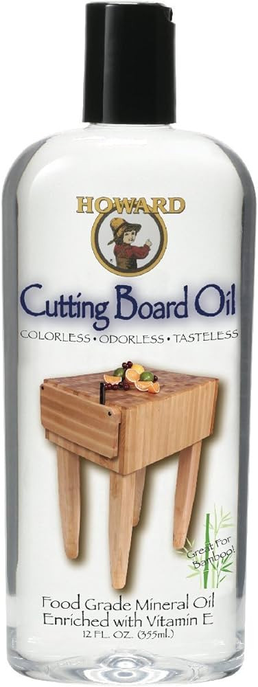 Howard Products BBB012 Cutting Board Oil, 12 oz | Amazon (US)