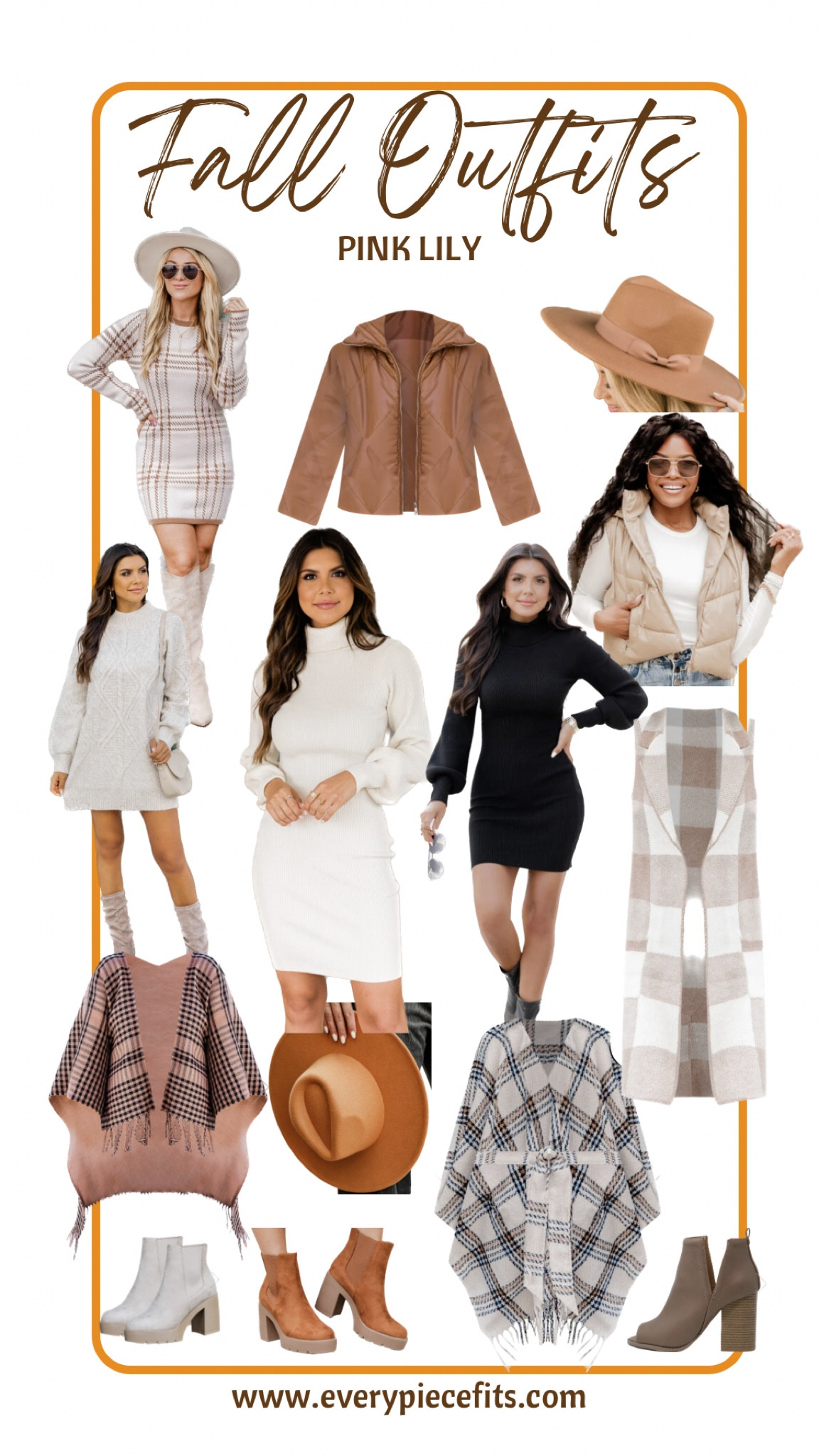 So many CUTE sweater dresses!! If they run a little short - just add opaque tights or wear it over leggings with boots. 🍂🍁 There are some great fall outfit items at Pink Lily and they will be 30% off in the LTK sale! 🍂🍁 

#everypiecefits


#LTKsalealert #LTKSeasonal #LTKSale