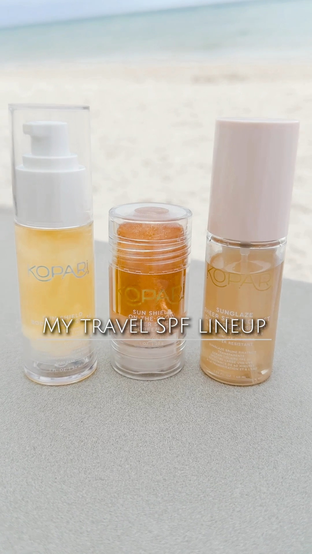 Beach bag essentials ✨ Kopari Sun Shield Body Glow, On-The-Glow Sheer Stick, and Sunglaze Mist = glowing skin + SPF without the greasy feel. Easy reapply, effortless glow, mom-approved ☀️

#LTKmomlife #LTKOver40 #LTKBeauty
