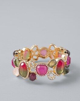 Jeweled Stretch Bracelet | White House Black Market