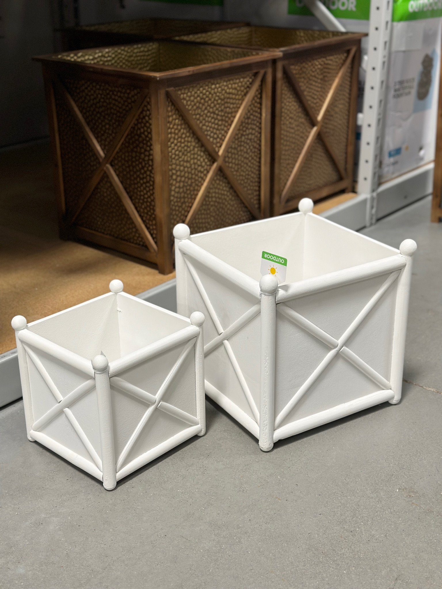 25% off planters! Affordable outdoor planters, white planter, front porch decor, patio decor outdoor decor 

#LTKhome #LTKunder50 #LTKsalealert