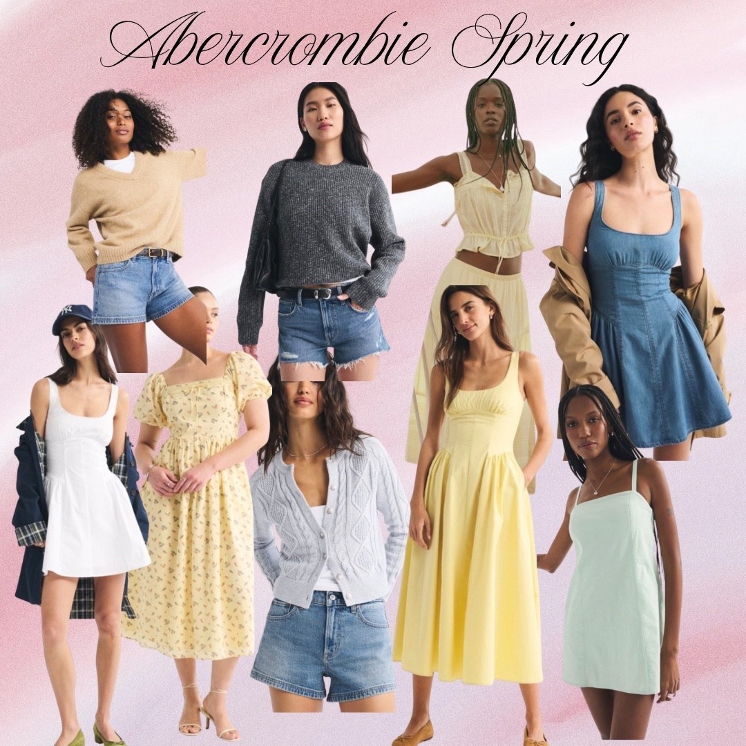 Abercrombie spring. Their Jean shorts are always a hit! #abercrombie #yellowdress #jeanshorts

#LTKOver40 #LTKSeasonal #LTKSaleAlert