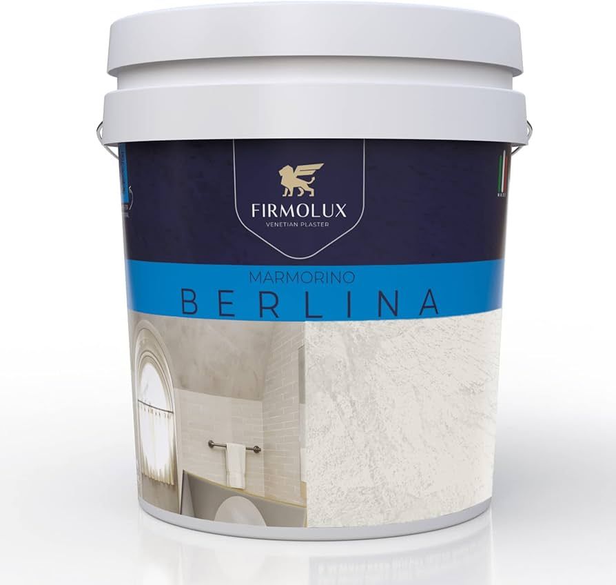 Marmorino Berlina Authentic Venetian Plaster | Smooth Plaster | Made in Italy from Lime & Marble ... | Amazon (US)
