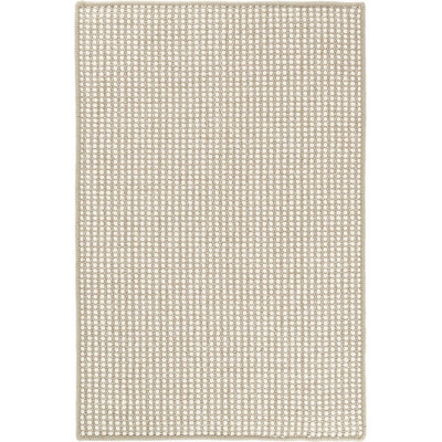 Pixel Wheat Woven Sisal/Wool Rug | Annie Selke