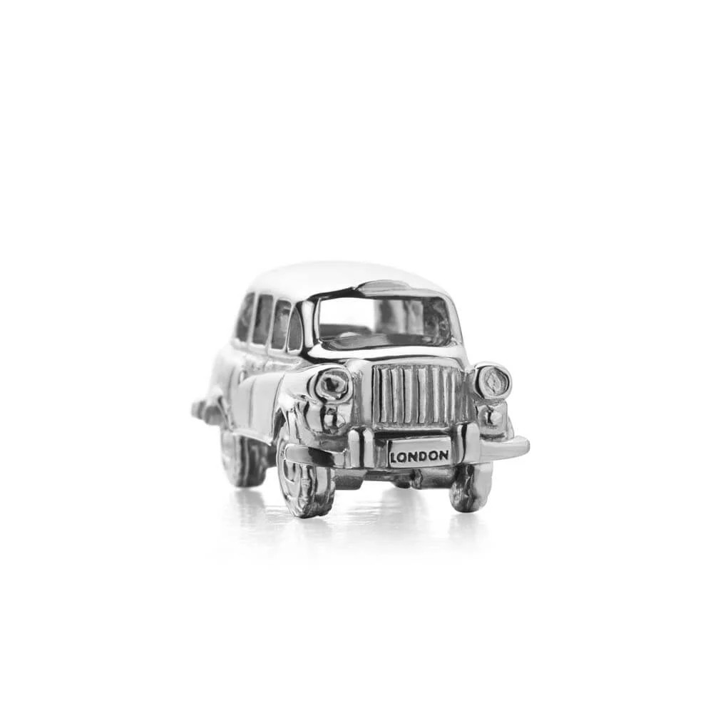 Taxi Charm London Silver | Jet Set Candy (US)
