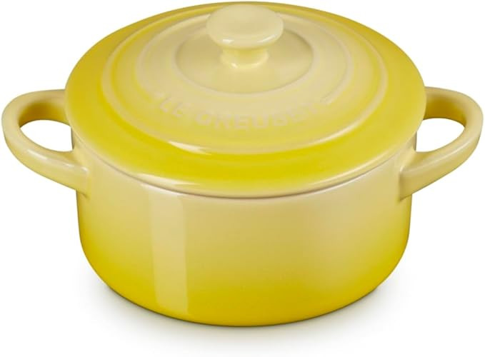 Le Creuset Stoneware Mini Round Cocotte, 8 oz., Soleil | Amazon (US)