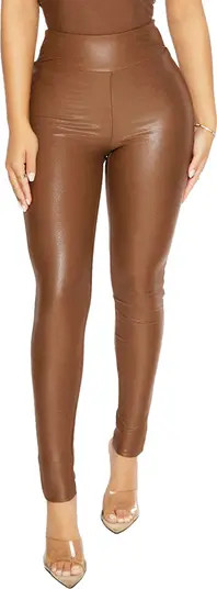 High Waist Faux Leather Leggings | Nordstrom