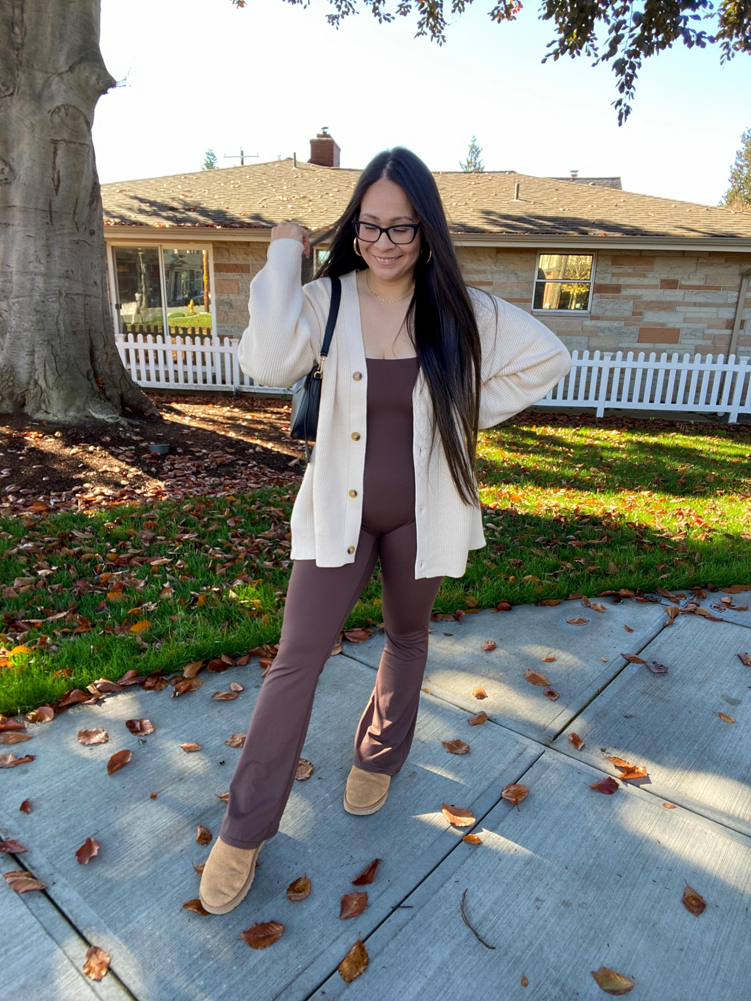 Comfy fall outfit idea

Cardigan L
Jumpsuit M

Fall outfit | fall looks | fall fashion | amazon fall finds | amazon fall fashion | fall ootd | 

#LTKstyletip #LTKSeasonal #LTKfindsunder50