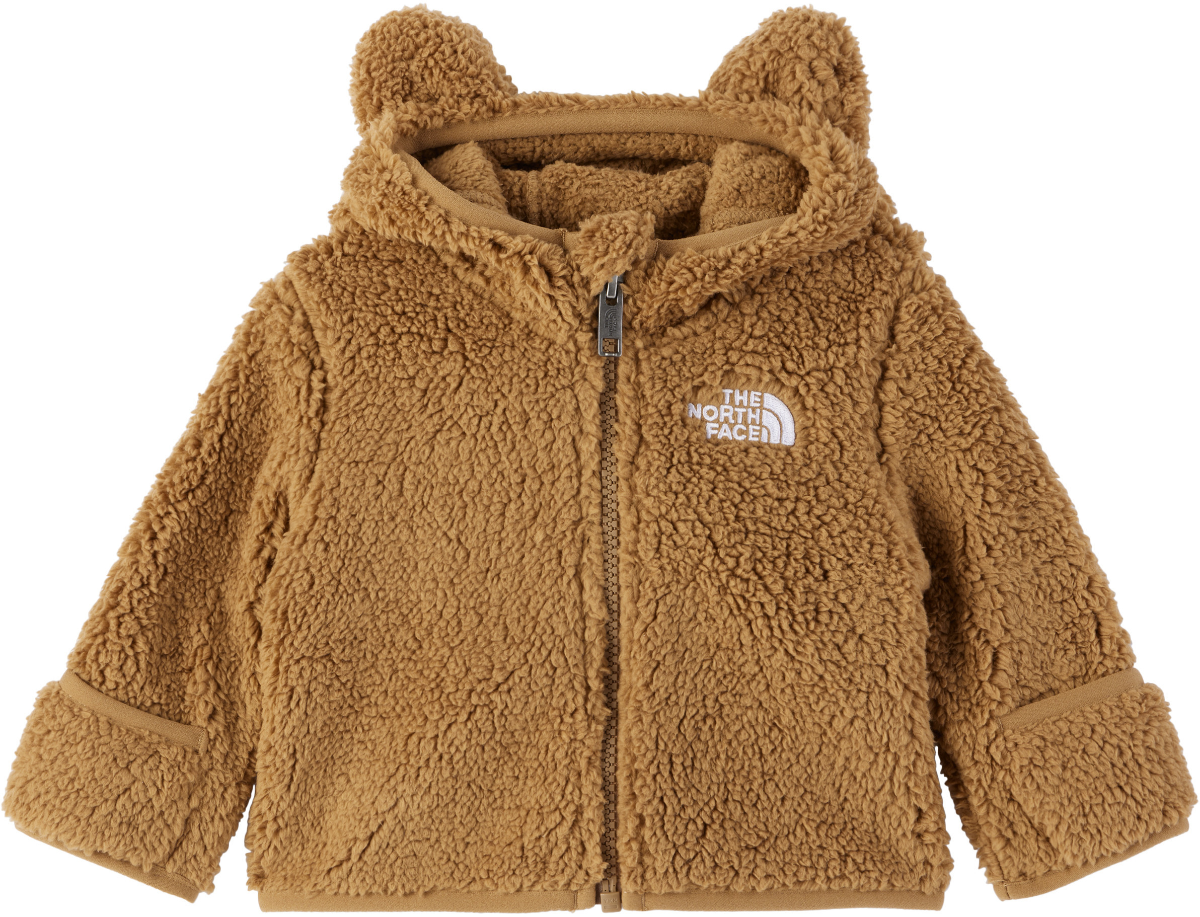 The North Face Kids Baby Brown Campshire Full-Zip Hoodie | SSENSE