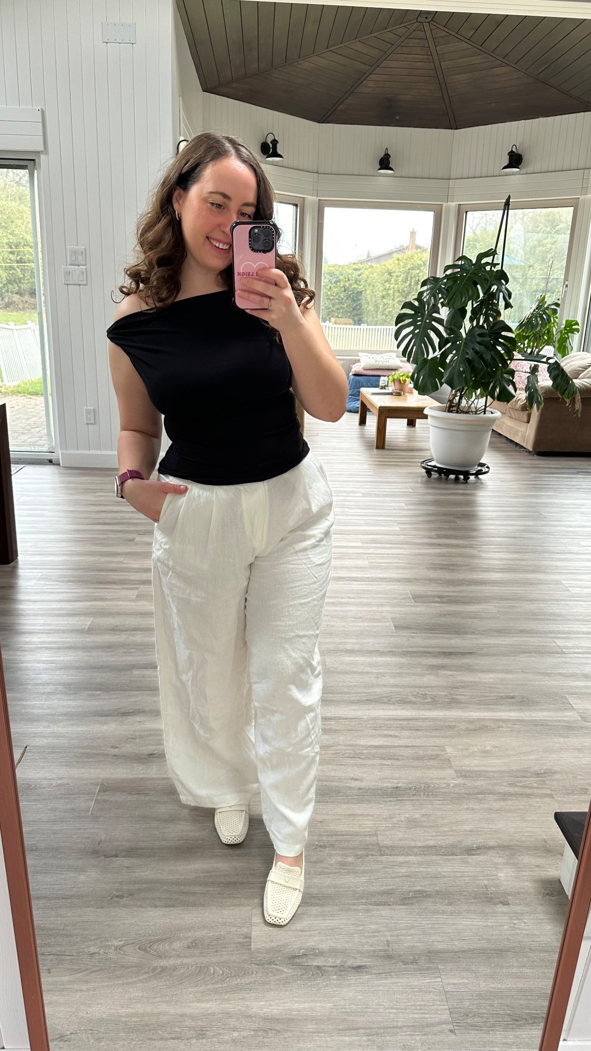 The perfect outfit for a warm weather work day ft my new mesh loafers from VIVAIA! 

#LTKootd #LTKWorkwear #LTKPetite