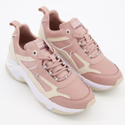 Desert Mauve Fashion Wedge Trainers | TK Maxx