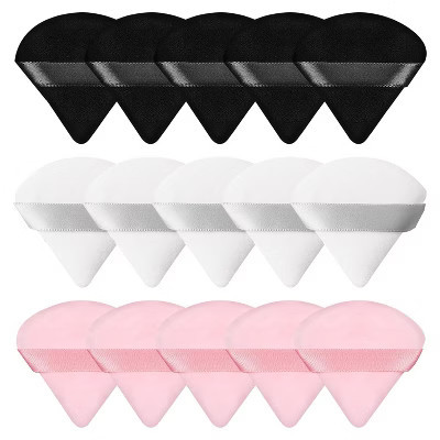 15 Pieces Powder Puff Face Triangle Makeup Puffs for Loose Powder Setting Powder Foundation Sponge Beauty Makeup Tool | Target