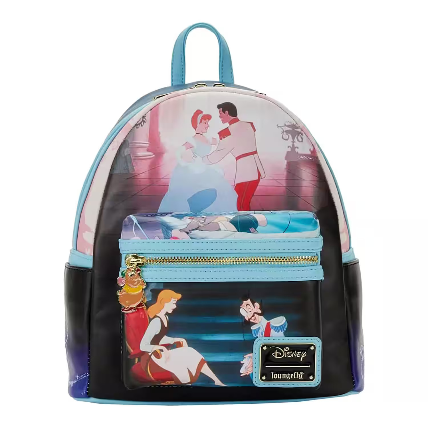 Disney - Cinderella Princess Scenes Mini Backpack - Blue | Best Buy U.S.