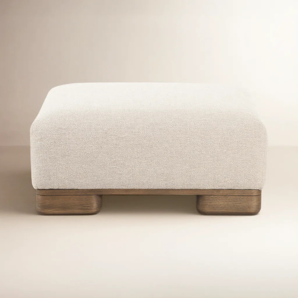Beau 35" Upholstered Ottoman | Joss & Main