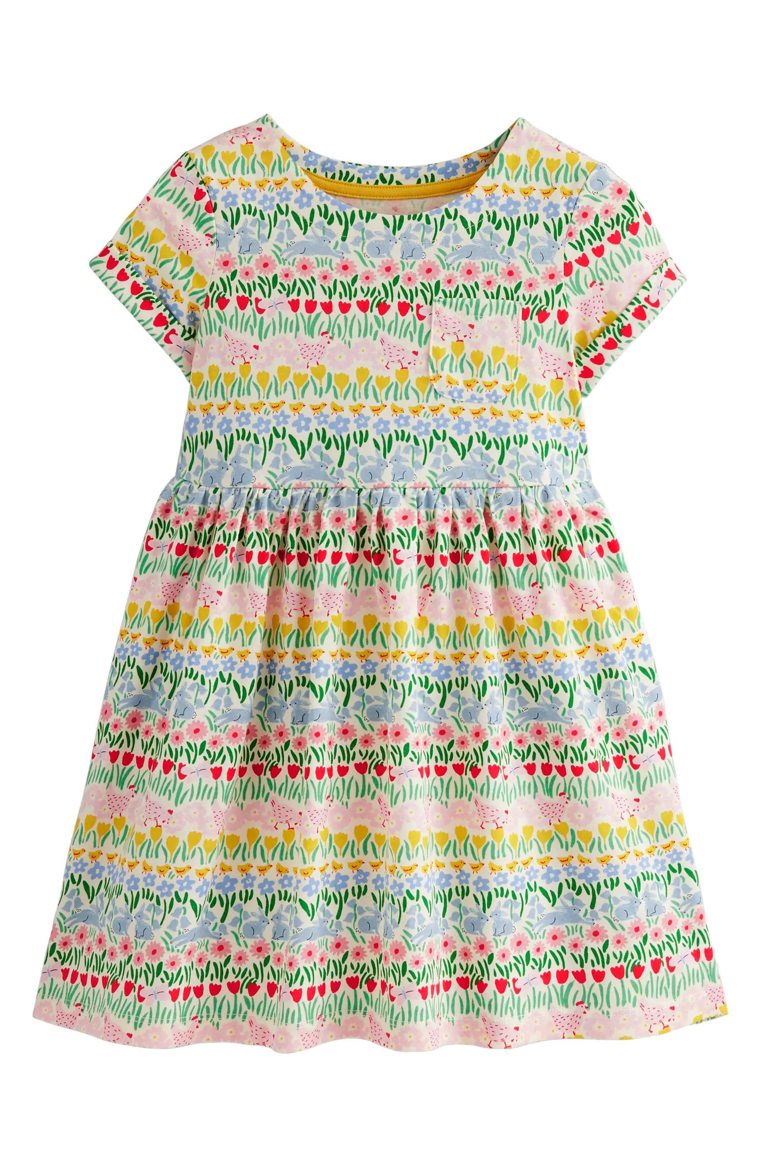 Kids' Spring Print Cotton Dress | Nordstrom