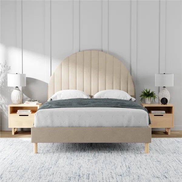 Bedroom Upholstered Platform Bed | Wayfair North America