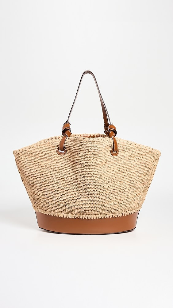 STAUD Squillo Raffia Tote | Shopbop | Shopbop