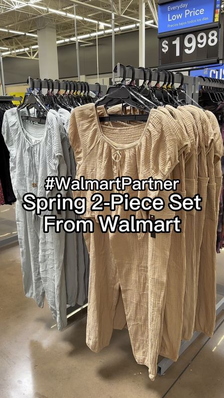 #WalmartPartner I’ve been loving all of the 2-piece sets @Walmart for spring and summer. This set is so light weight and comfortable. Perfect for a cooler spring day or a beach day! I’ve also linked some additional sets I love. @walmartfashion #walmart #walmartfashion 

#LTKSeasonal #LTKstyletip #LTKfindsunder50