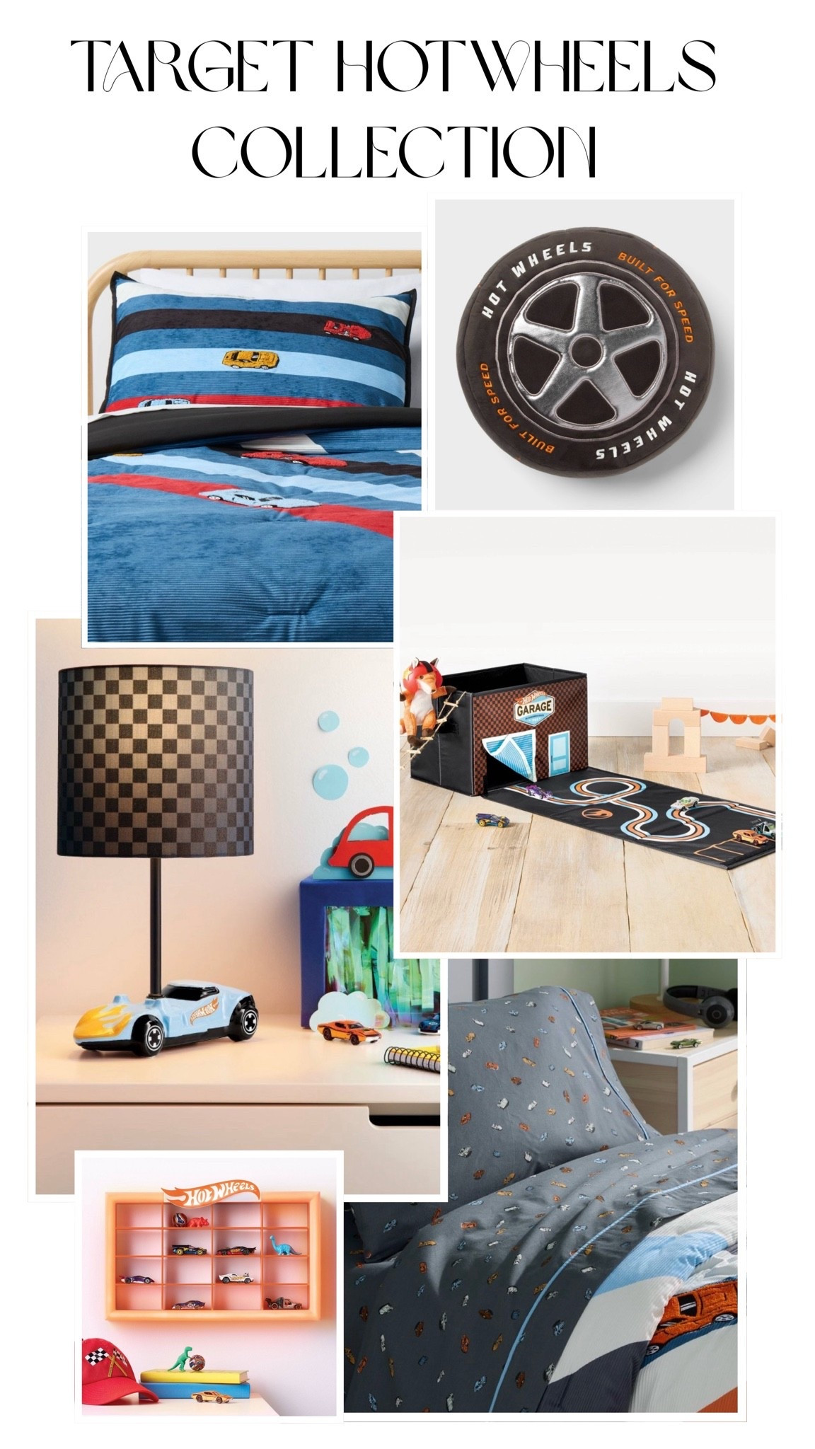 Another adorable collection from target, HOTWHEELS! This is perfect for your cars loving little 😍 


Target hotwheels collection, target cars, target toddler boy, target toddler bedding, toddler bedroom ideas, hotwheels bedroom decor, toddler boy finds, toddler girl finds, toddler girl bedroom