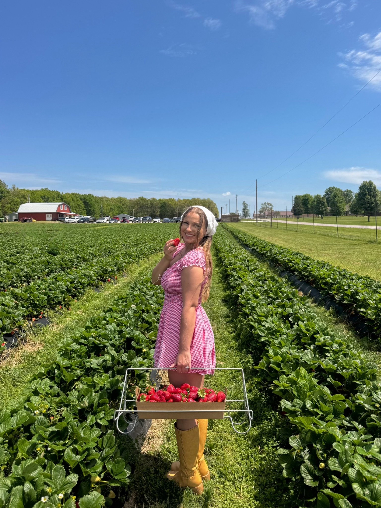 Strawberry picking outfit 🍓🌱🧺 my code: BBXSHAYLNN

#LTKPetite #LTKSeasonal #LTKootd