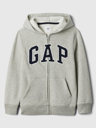 Kids Gap Logo Zip Hoodie | Gap Factory