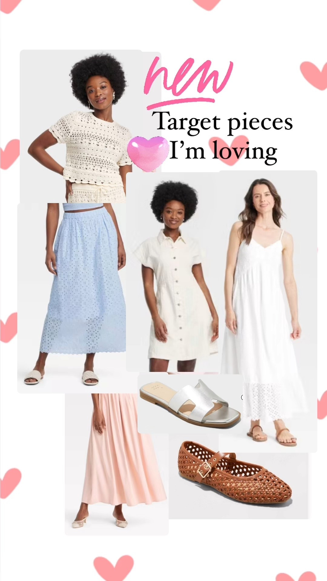 New target pieces I’m loving for spring 

#LTKFindsUnder50 #LTKWatchNow #LTKShoeCrush