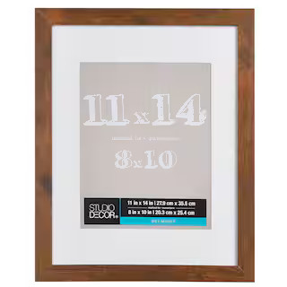 Honey Belmont Frame with Mat by Studio Décor® | Michaels | Michaels Stores