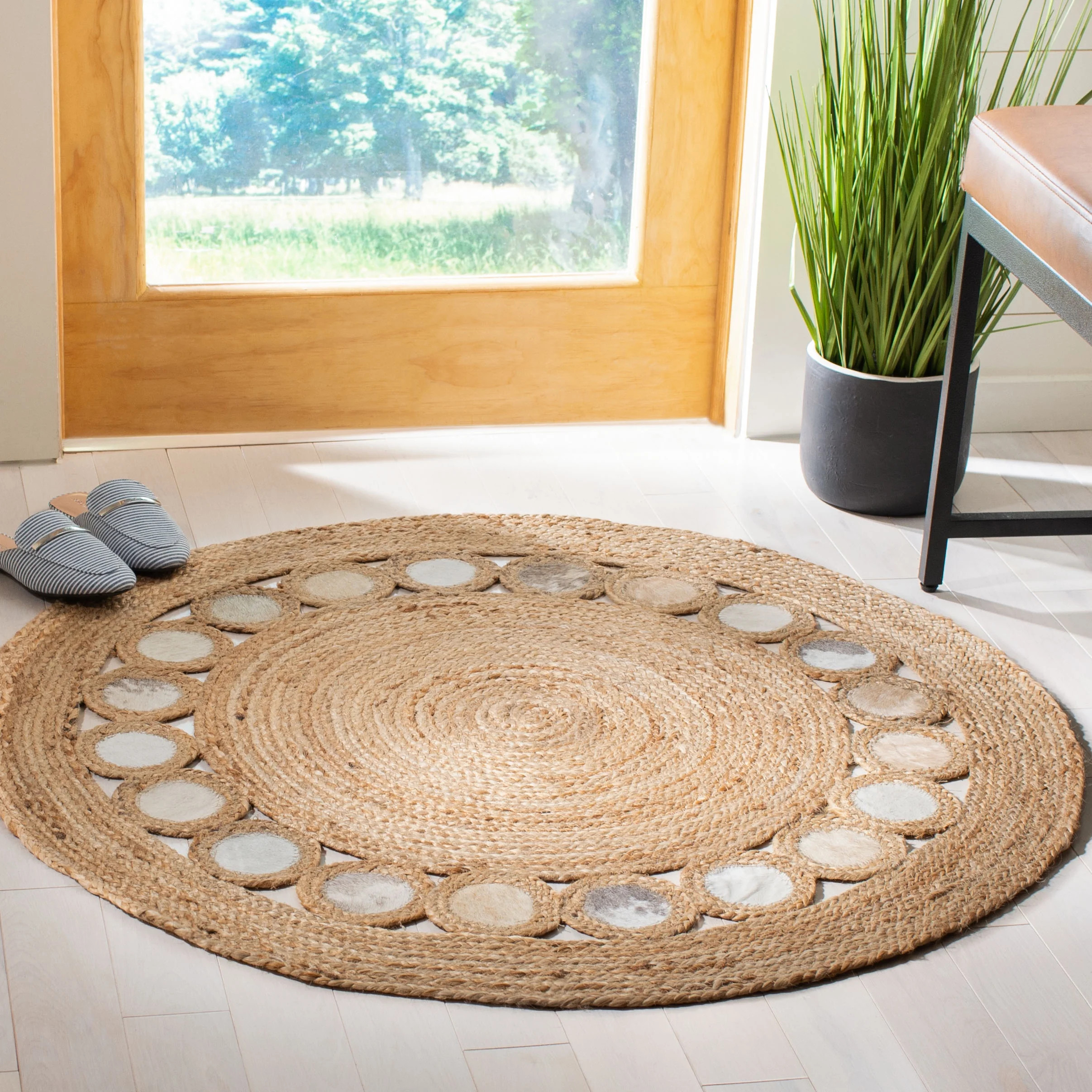 Safavieh Natural Fiber Annandale Geometric Area Rug - Walmart.com | Walmart (US)