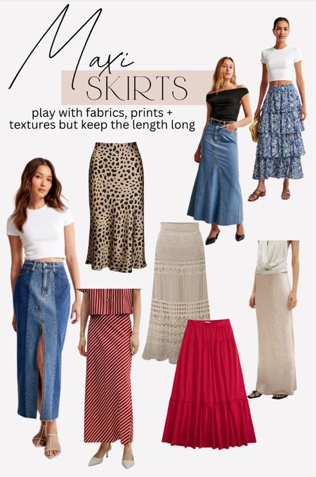 Maxi skirts 

#LTKsalealert #LTKstyletip #LTKworkwear