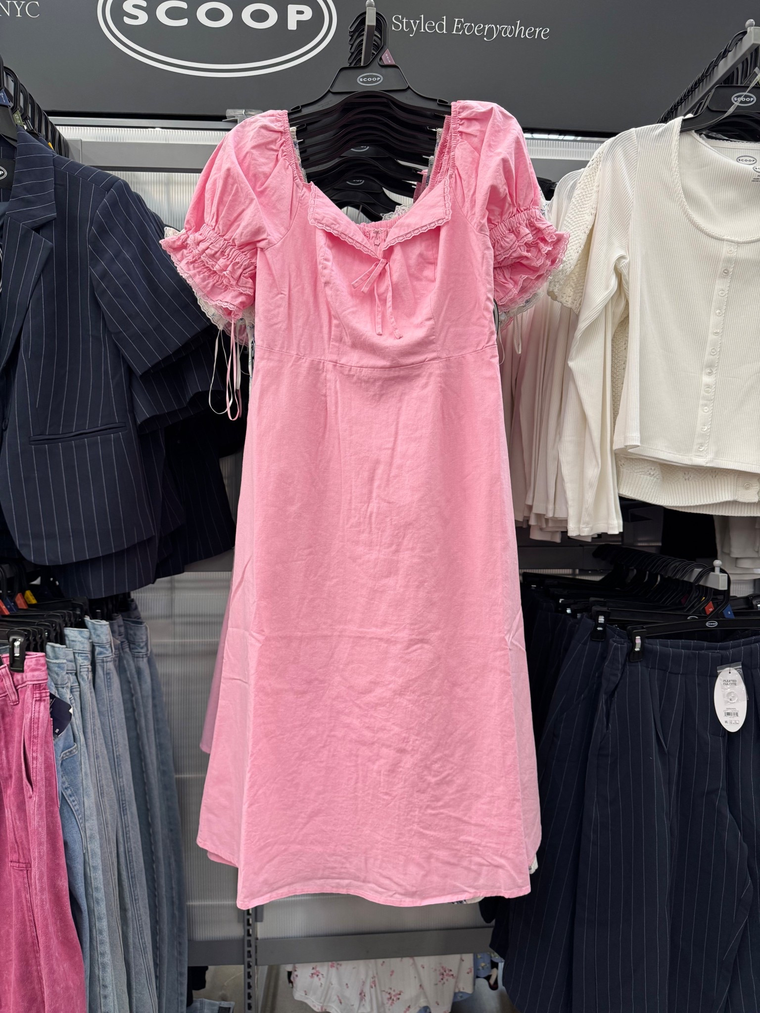 Ok now this pink dress is everything @walmart