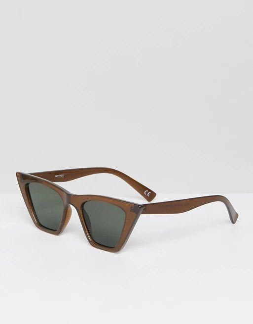 ASOS Cat Eye Sunglasses With Square Frame | ASOS UK