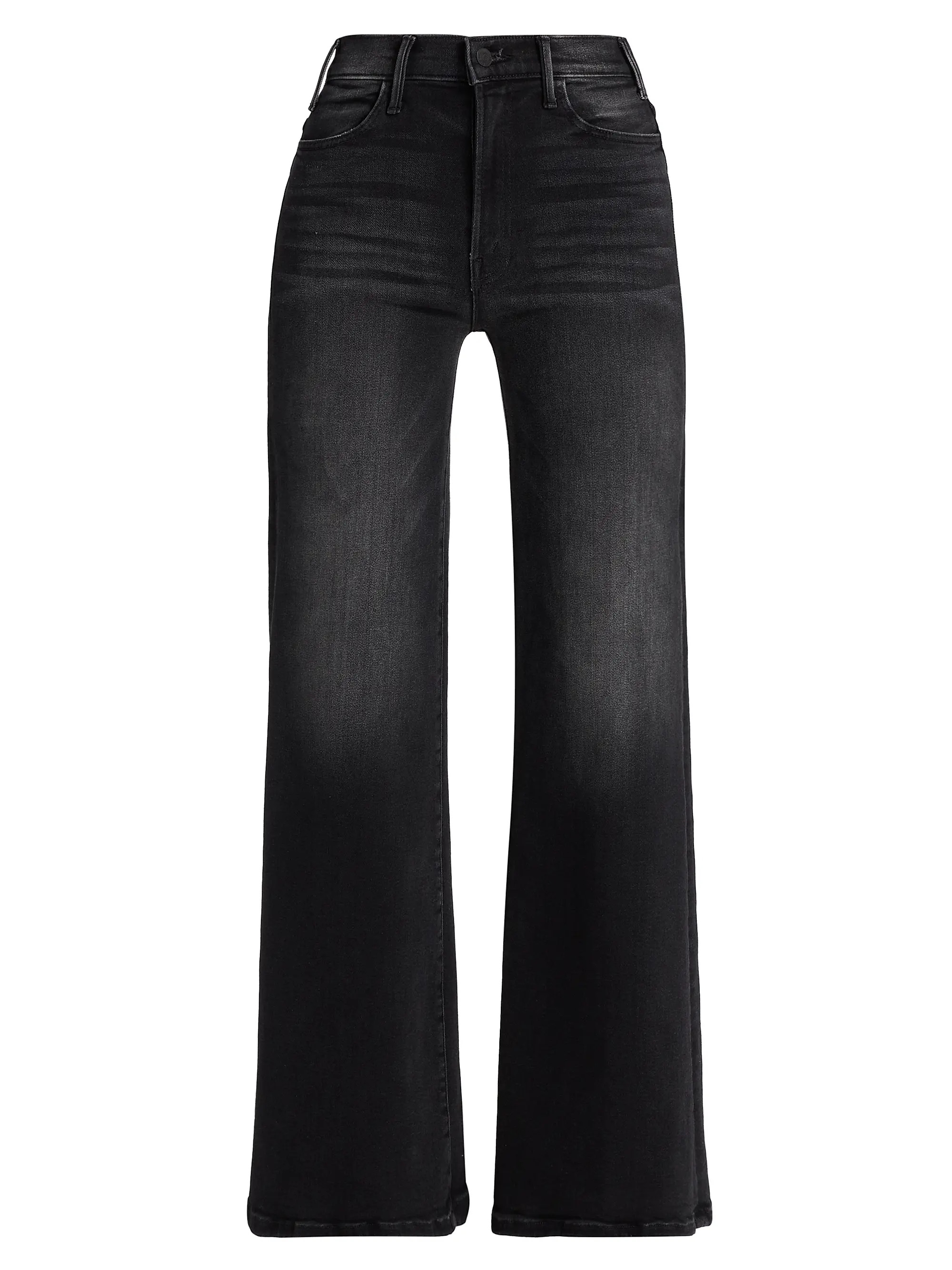 Mother The Hustler Roller Sneak Jeans | Saks Fifth Avenue | Saks Fifth Avenue