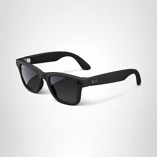 Ray-Ban Meta (Gen 1), Wayfarer, Matte Black | Smart AI Glasses for Men, Women — 12 MP Ultra-Wid... | Amazon (US)