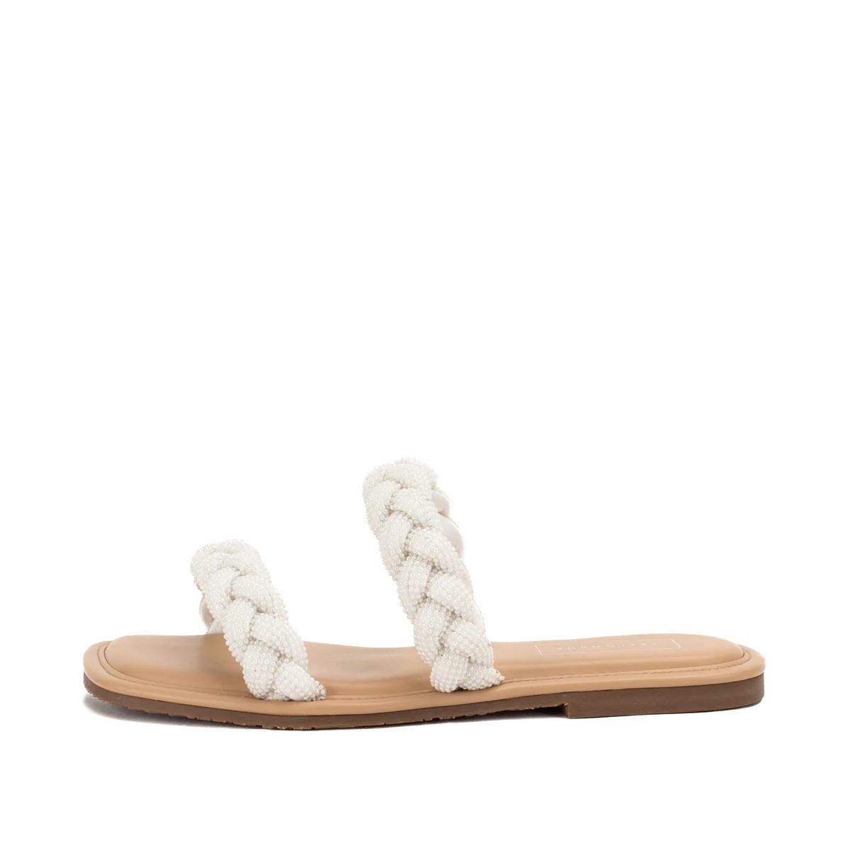 Davie Flat Sandal | Yellow Box
