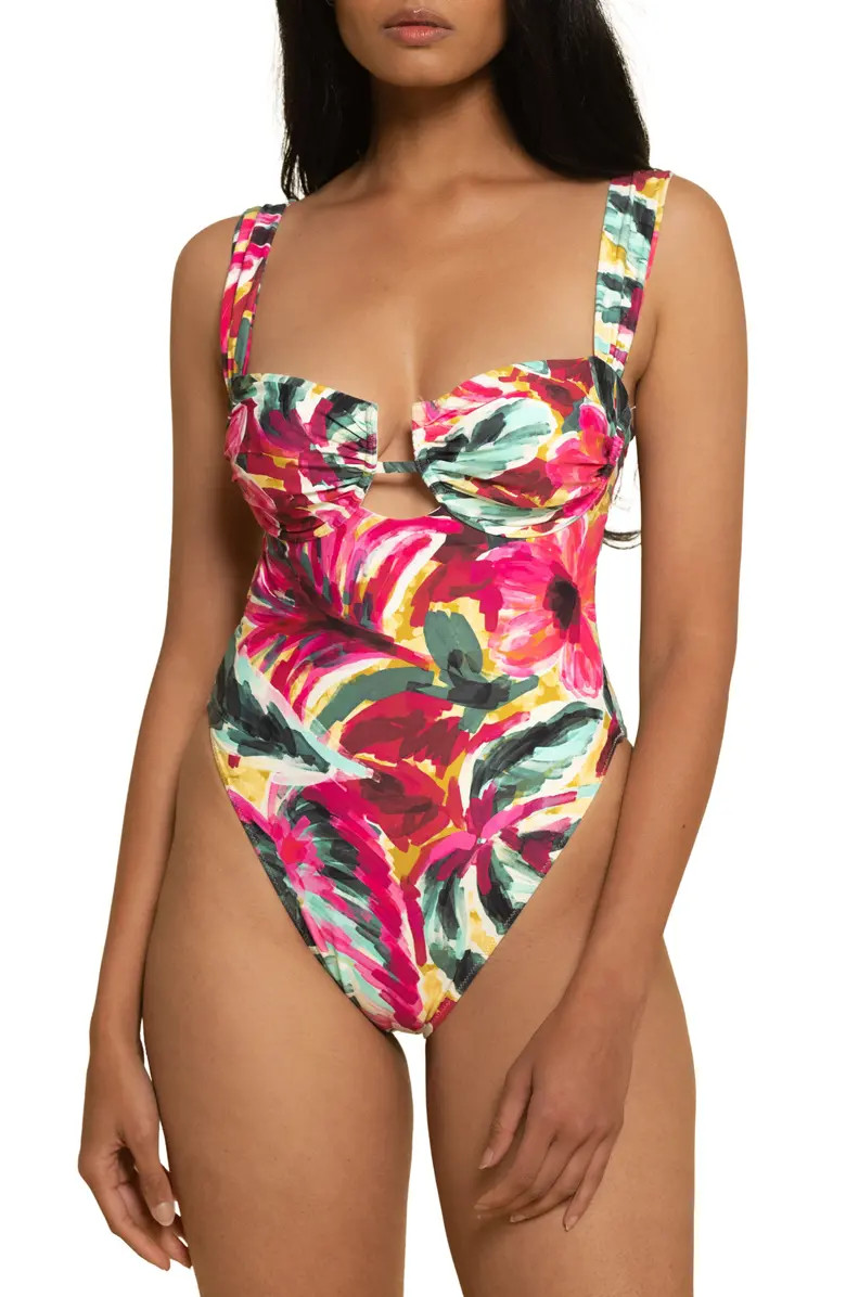 MONTCE Bella Tie Underwire One-Piece Swimsuit | Nordstrom | Nordstrom