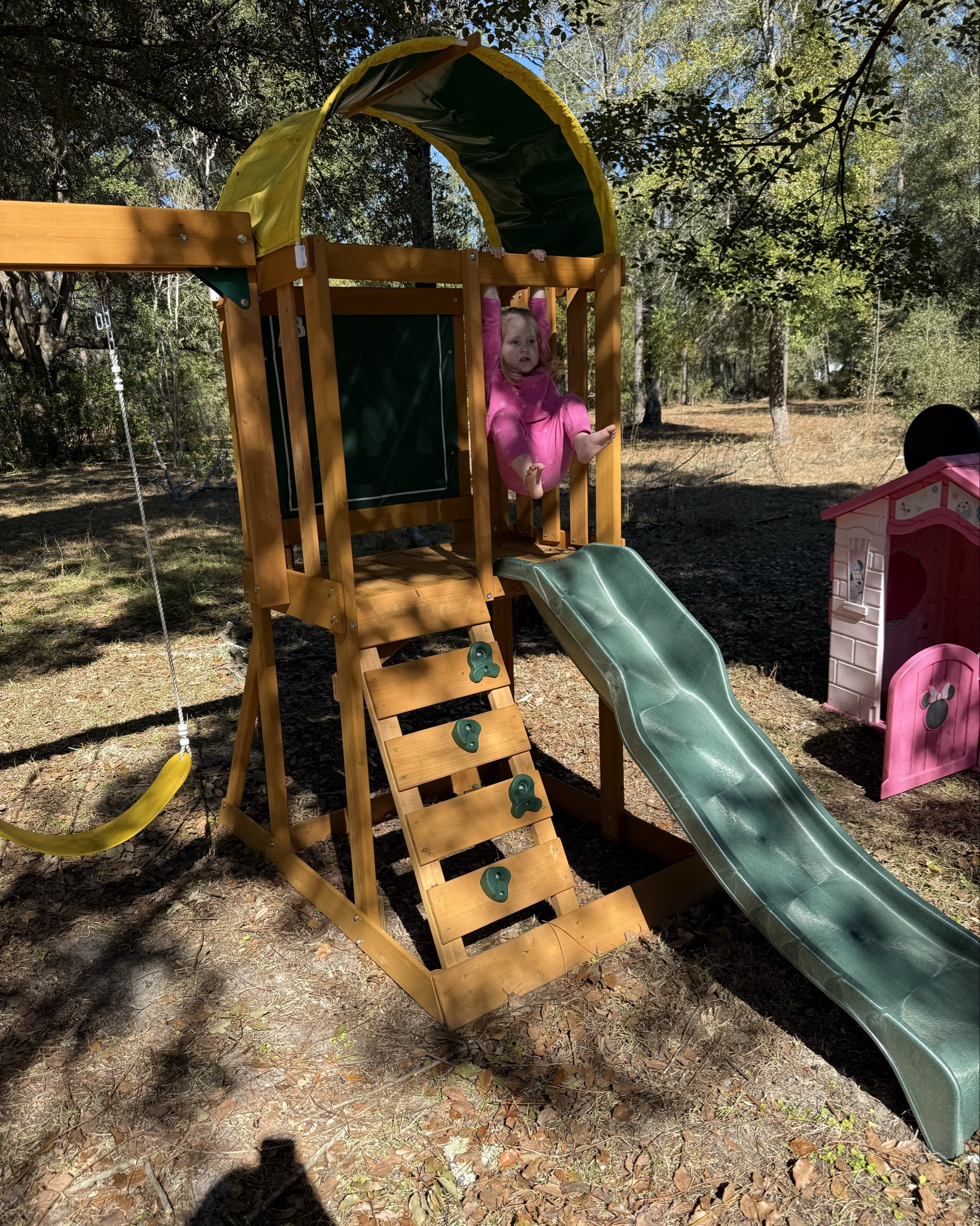 Backyard days are the best days ☀️💚 This little playset has been SUCH a win for keeping my toddler busy outside (and burning that endless energy 😂). Linking it here because we seriously use it every day!

#LTKdayinmylife #LTKKids #LTKSeasonal