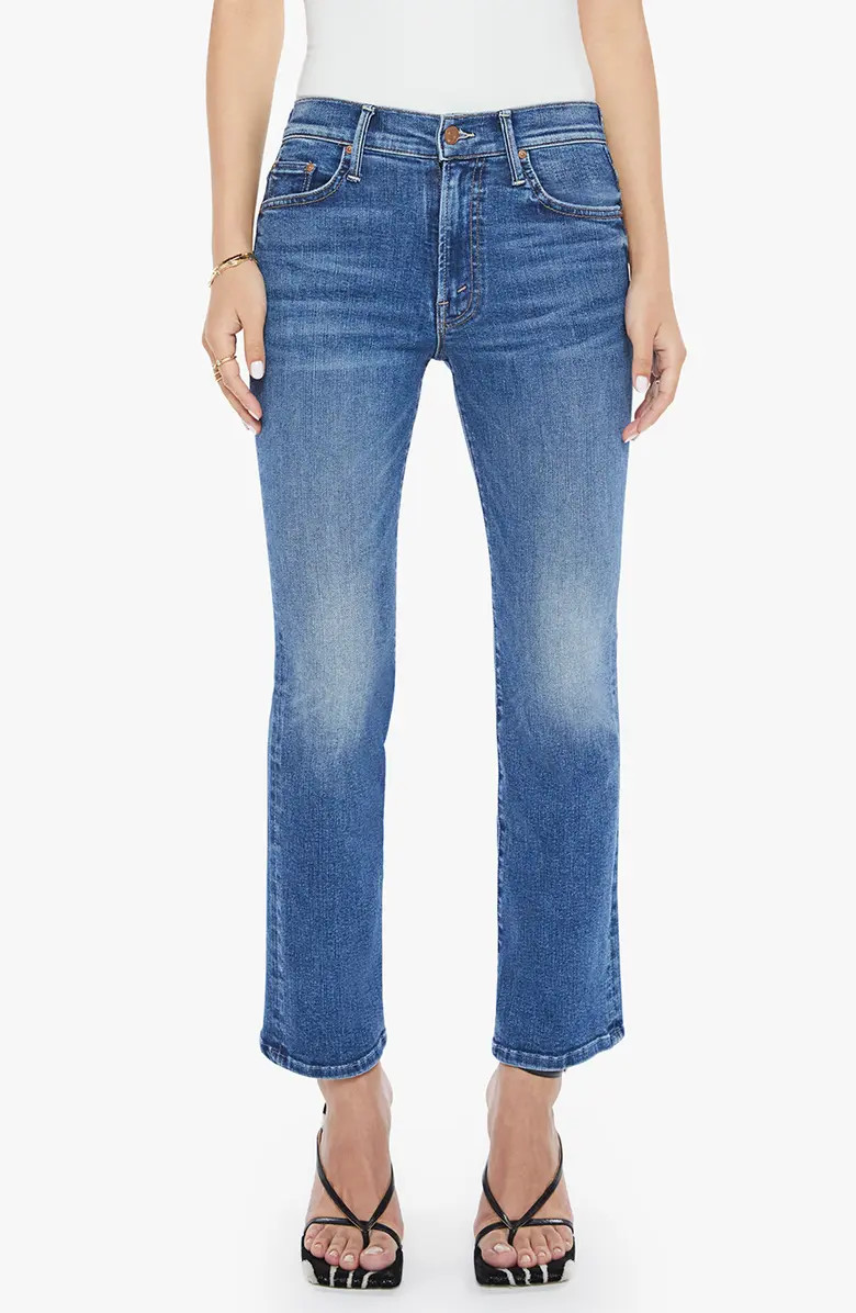 Lil Insider Flood High Waist Bootcut Jeans | Nordstrom