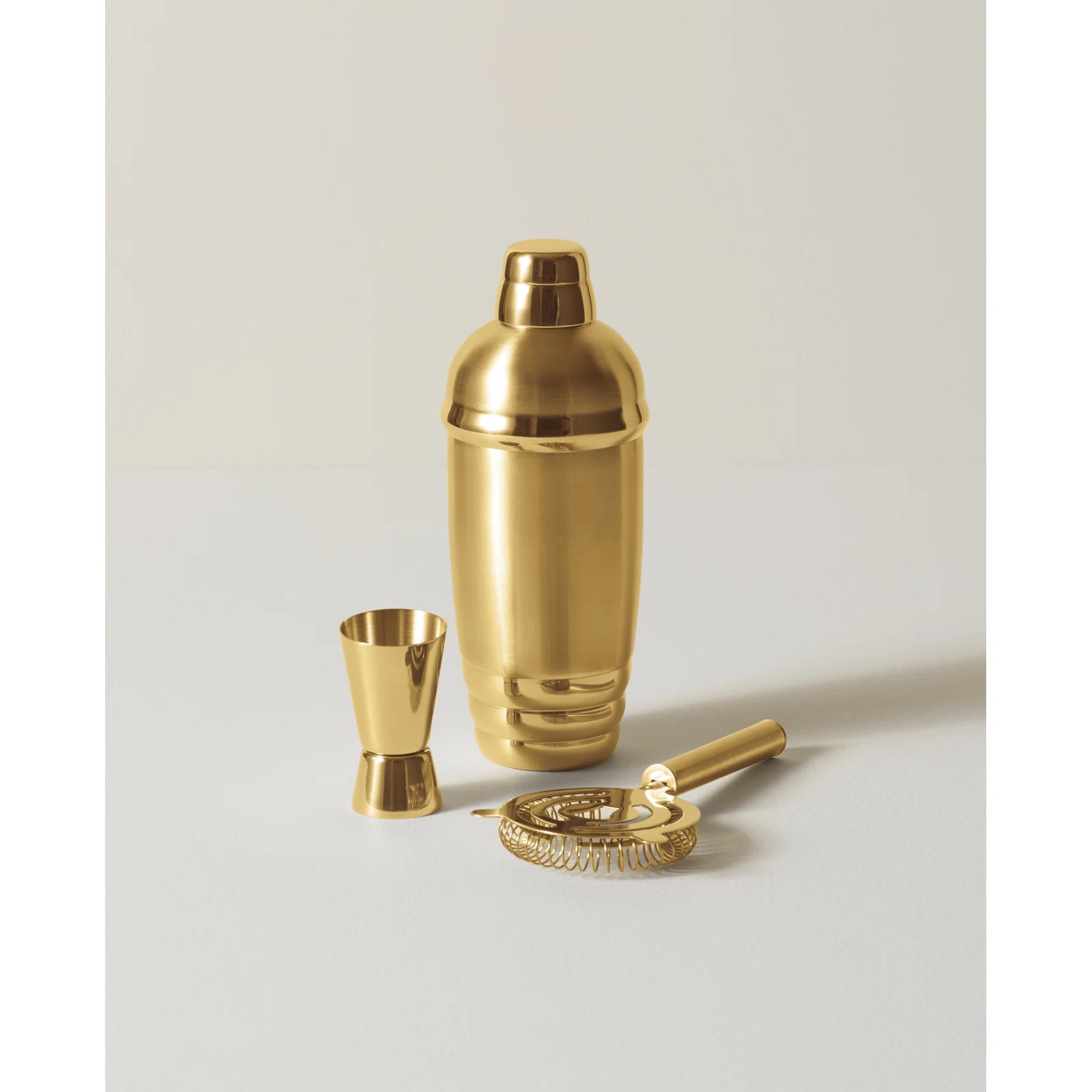 Tuscany Metal Classics Gold Cocktail Shaker | Wayfair North America