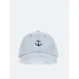 Time and Tru Women's Anchor Embroidered Baseball Hat, Blue | Walmart (US)
