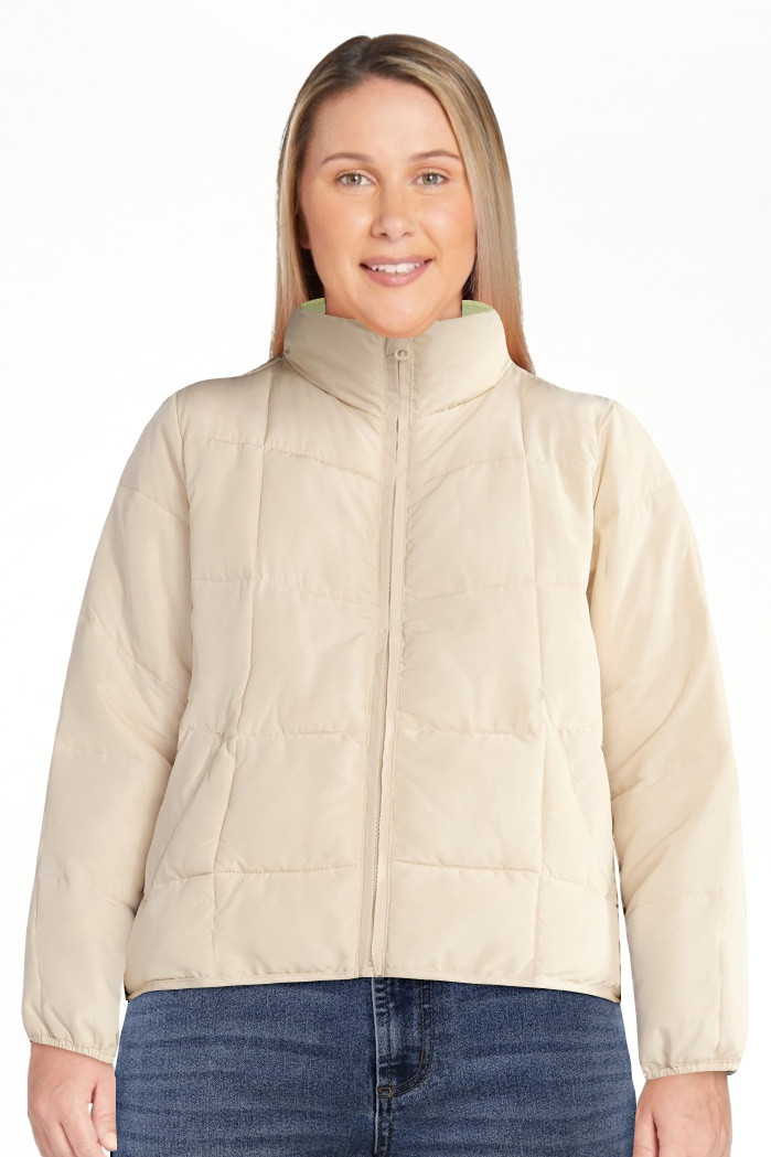 No Boundaries Packable Puffer Jacket, Women's and Women's Plus Sizes XS-4X | Walmart (US)