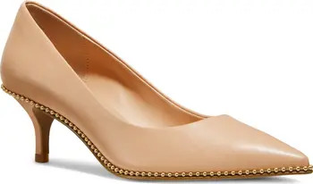 COACH Jackie Ball Chain Pointed Toe Pump | Nordstrom | Nordstrom