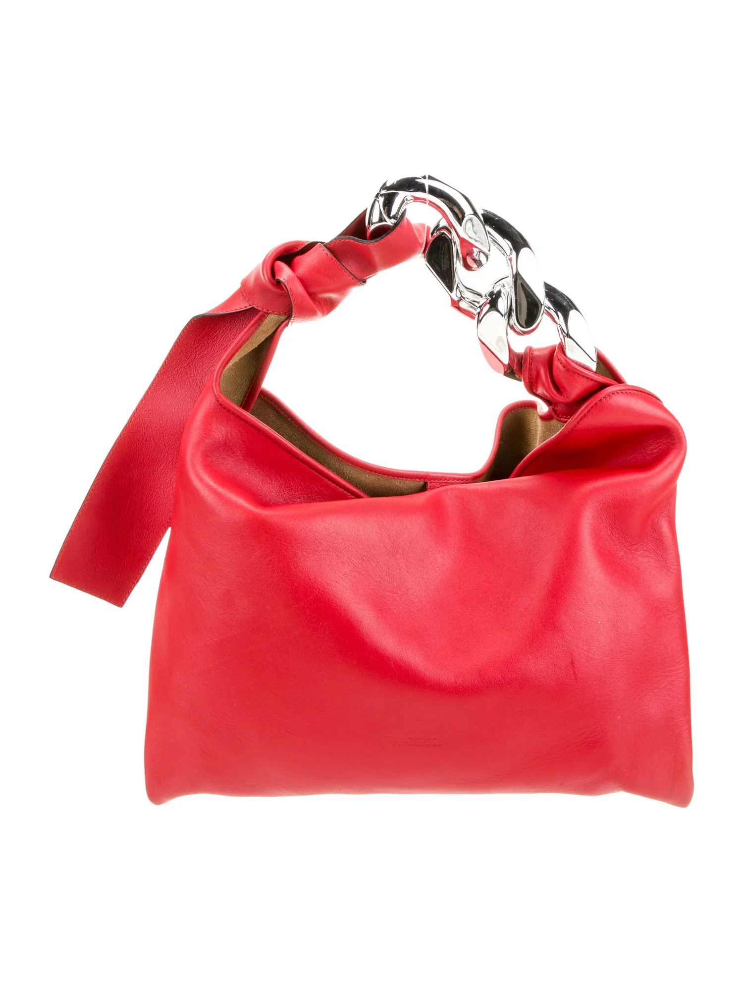 J.W. Anderson Leather Hobo - Red Hobos, Handbags - JWA40075 | The RealReal | The RealReal
