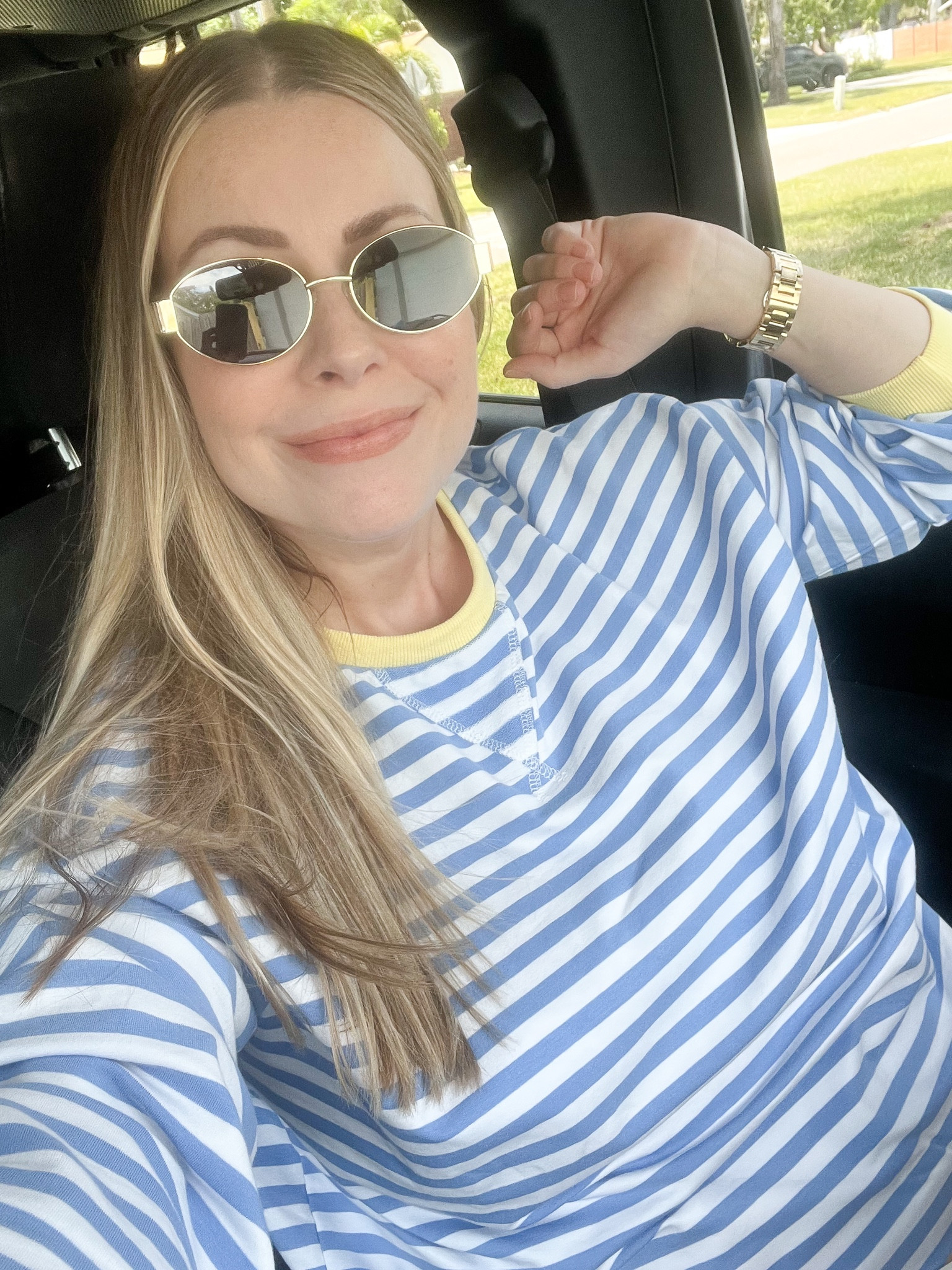Free people dupe
Free people striped sweatshirt 
Celine sunglasses dupe
Amazon finds 
Designer dupe 
Casual outfit
Mom outfit 





#LTKfindsunder50 #LTKfindsunder100 #LTKstyletip
