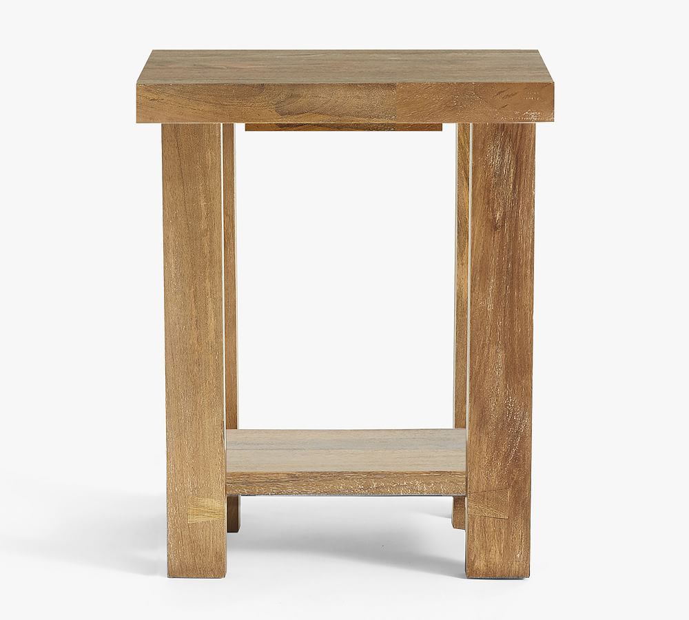 Reed Rectangular End Table | Pottery Barn (US)