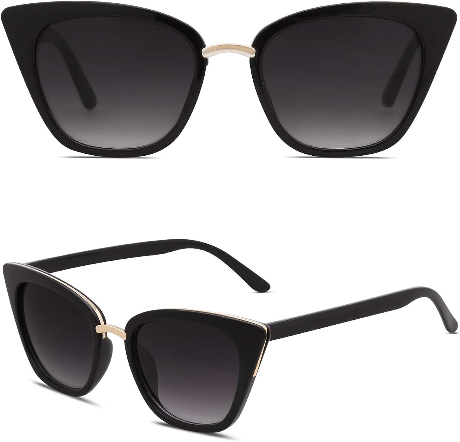 SOJOS Cat Eye Designer Sunglasses Fashion UV400 Protection Glasses SJ2052 | Amazon (US)