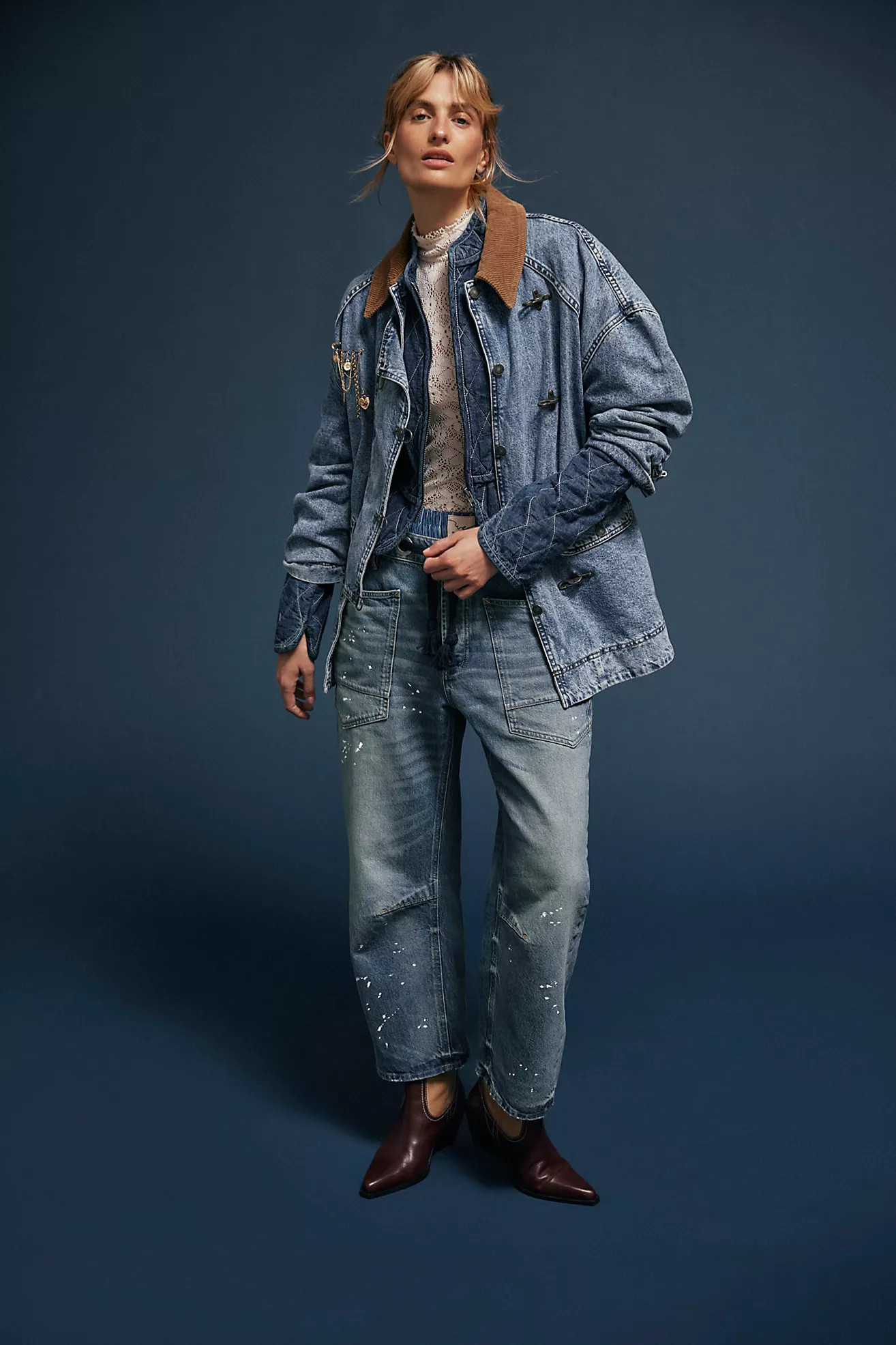 We The Free Denim Barn Coat | Free People (Global - UK&FR Excluded)