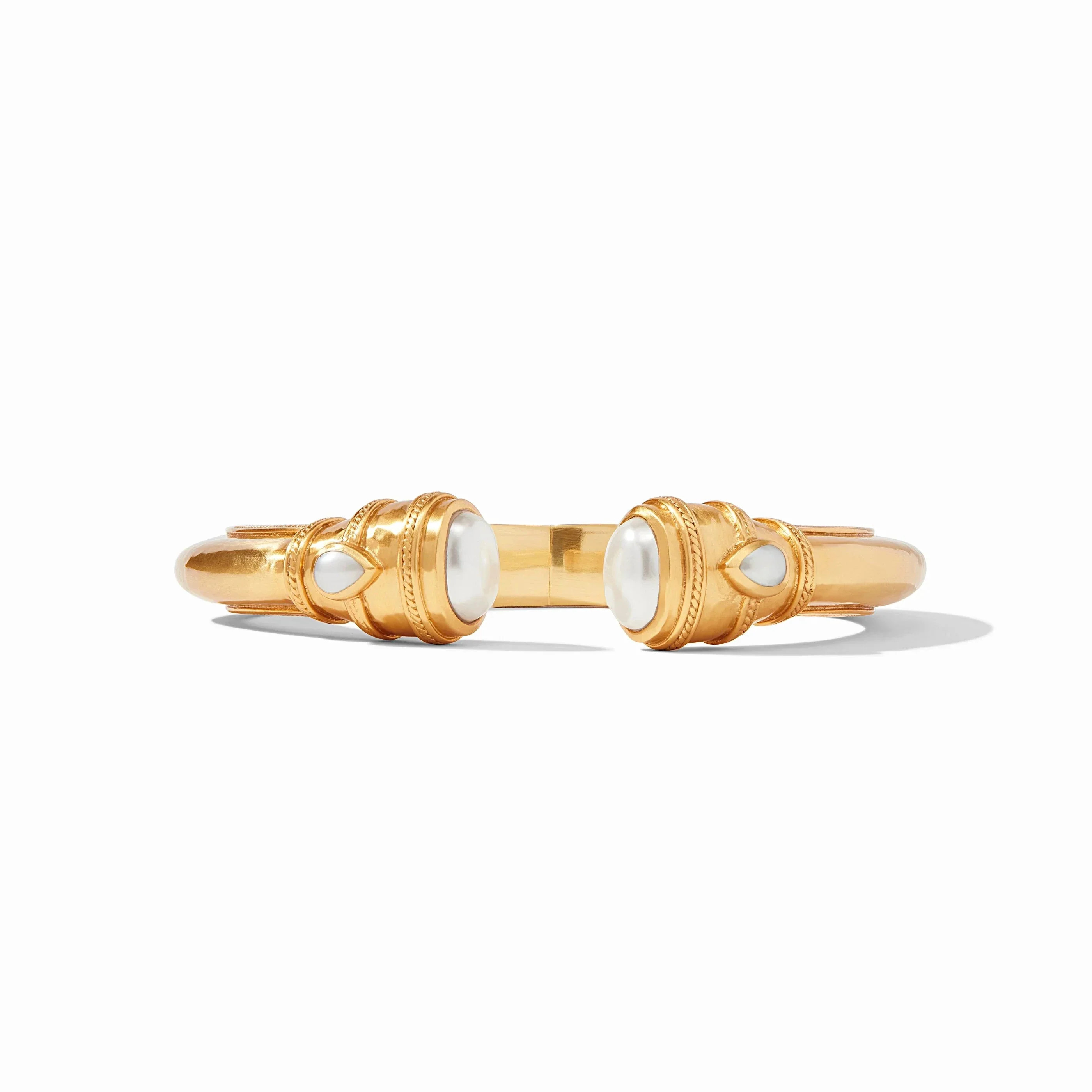 Cannes Demi Cuff - Pearl | The Horseshoe Crab