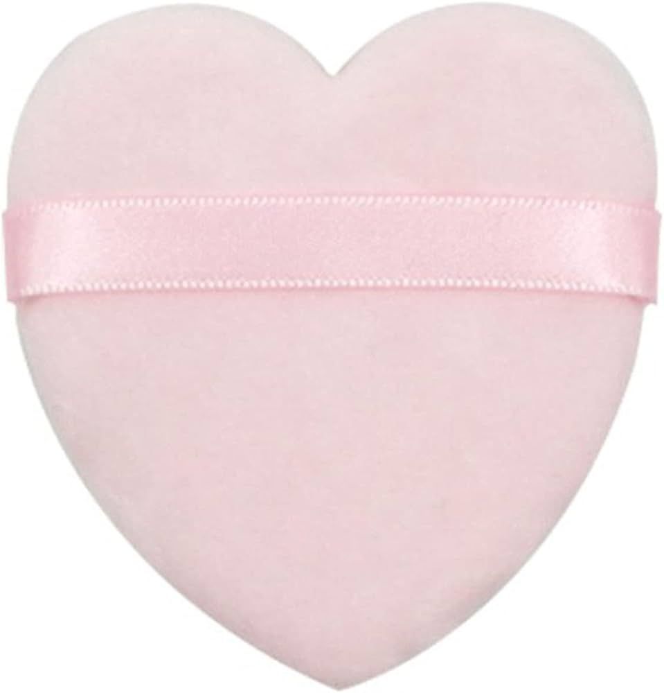 Love Heart Shape And Square Makeup Powder Puffs,Ultra Soft Washable Makeup Foundation Powder Puff... | Amazon (US)