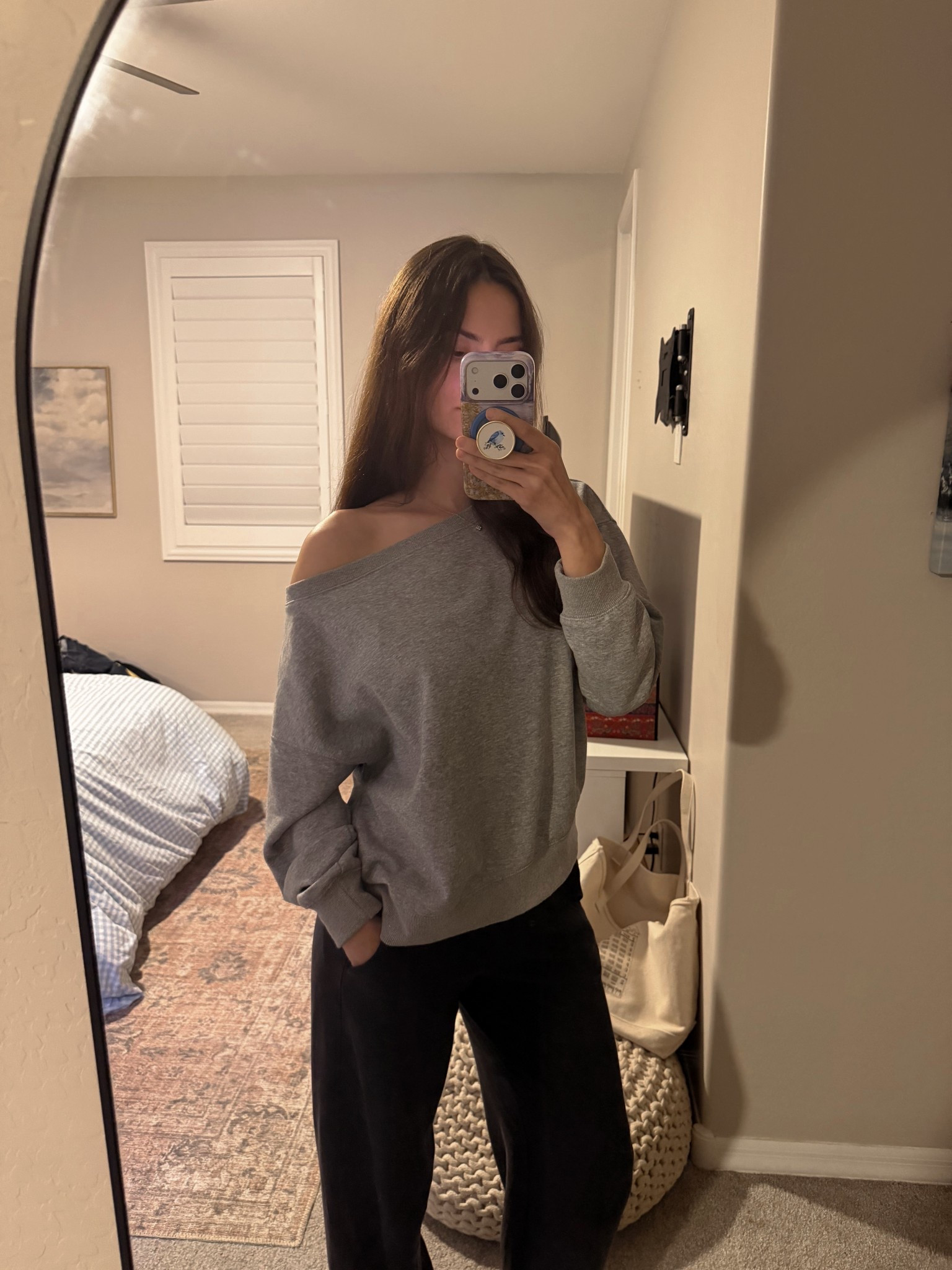 Amazon find! My favorite off-the-shoulder sweater 

#LTKActive #LTKFindsUnder50