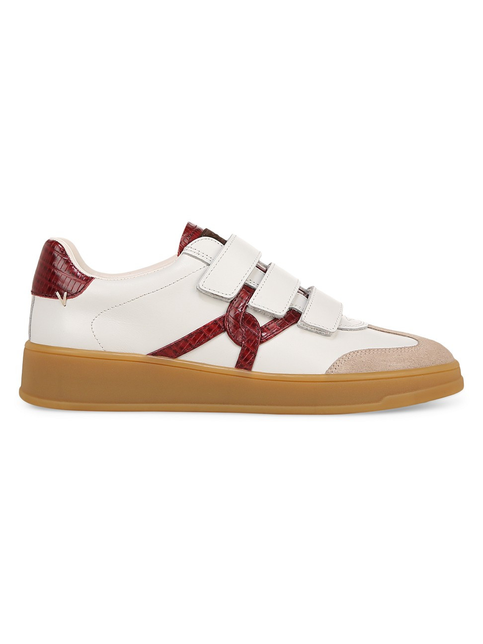 Women's Reagan Leather Low-Top Sneakers - Lily White Wine - Size 9 | Saks Fifth Avenue